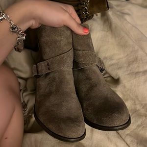 Lucky brand high heel boot wedges size 7 1/2